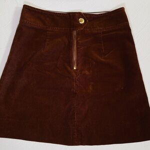 J. Crew Corduroy Skirt sz.2